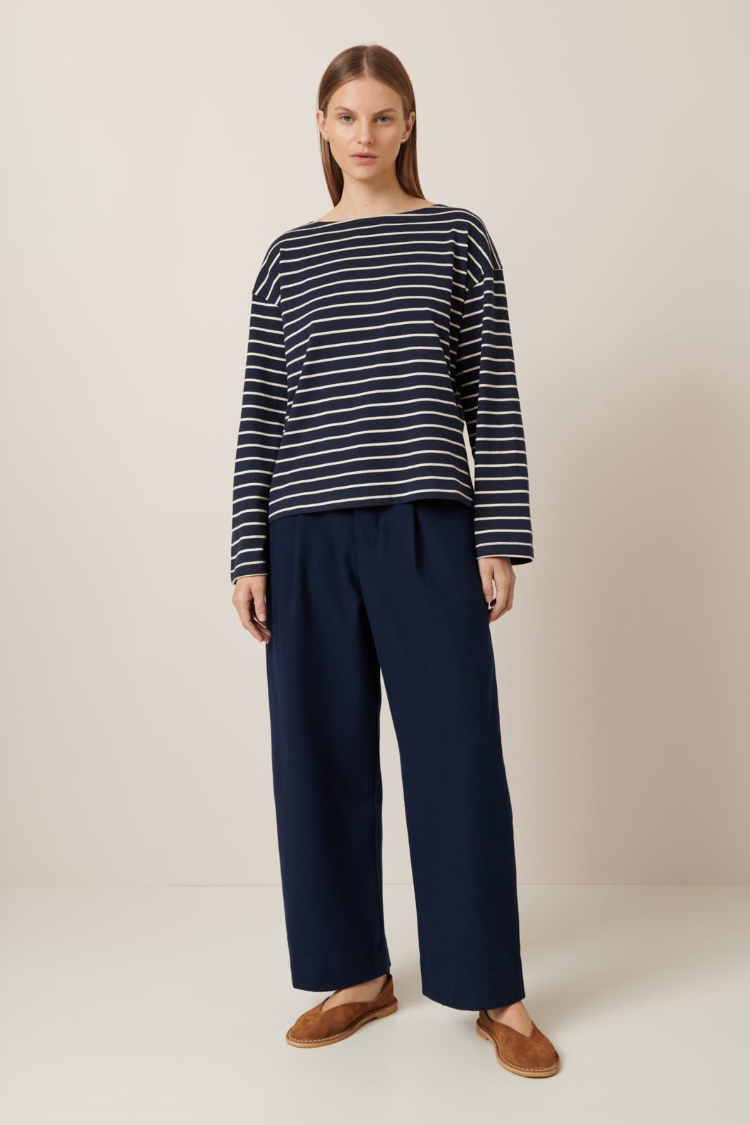 kowtow | Leo Top | Sailor Stripe | Palm Boutique