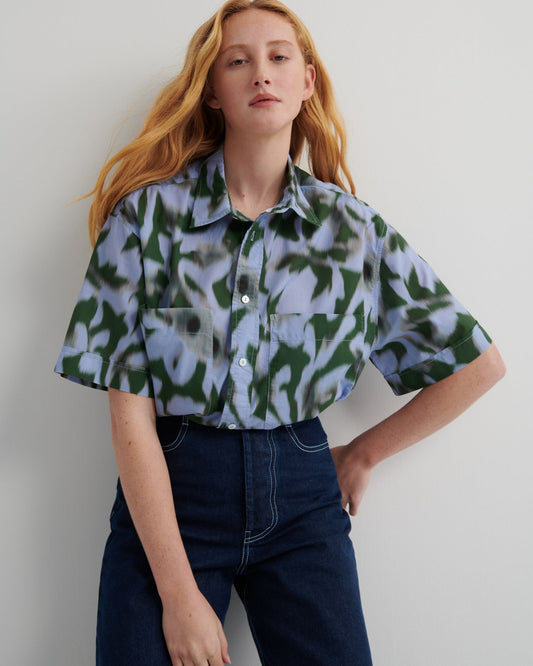 kowtow | Lewis Shirt | Misty Floral | Palm Boutique