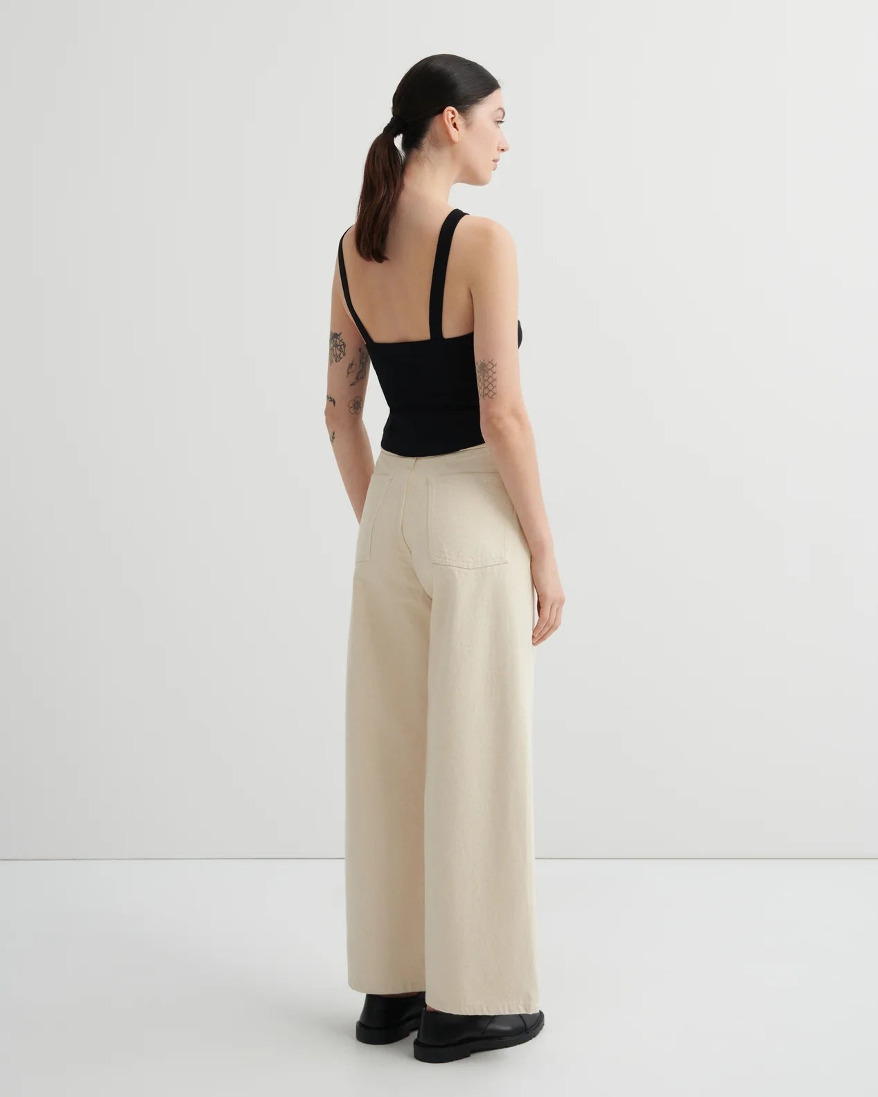 kowtow | Low Back Cami | Black | Palm Boutique
