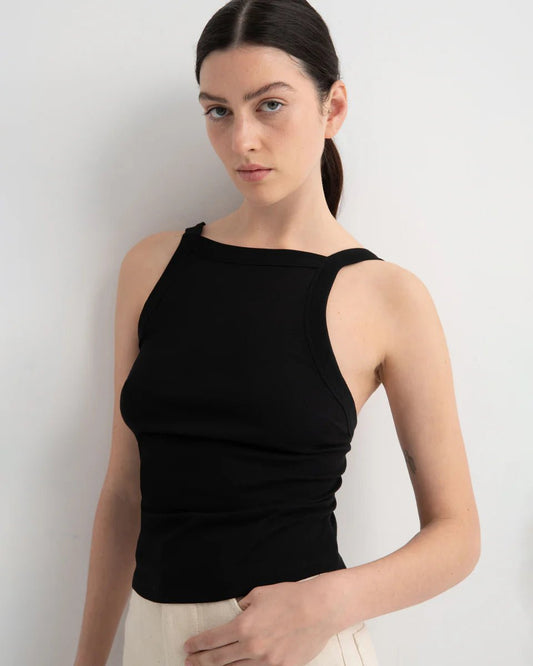 kowtow | Low Back Cami | Black | Palm Boutique