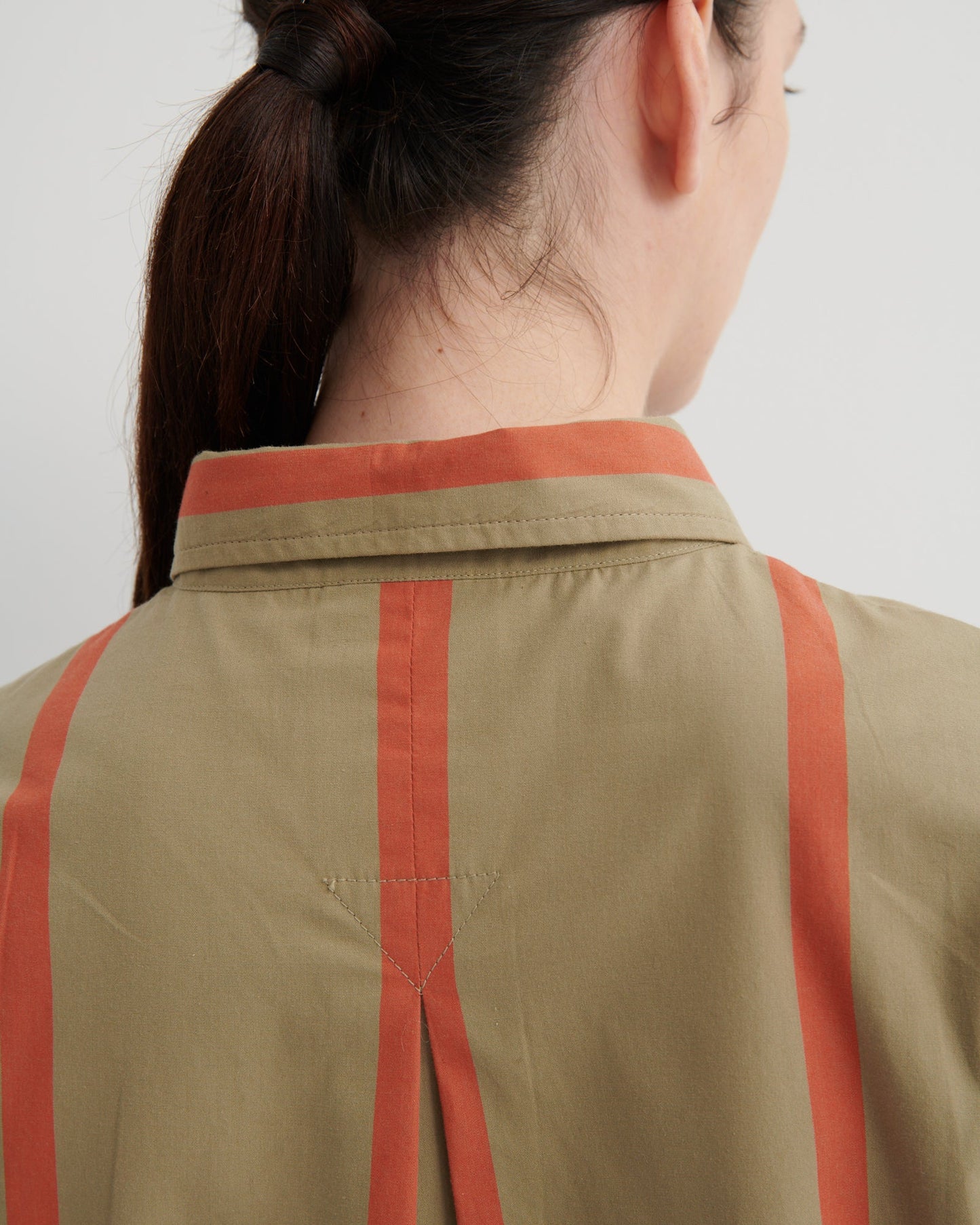 kowtow | Maker Shirt | Nasturtium Stripe | Palm Boutique