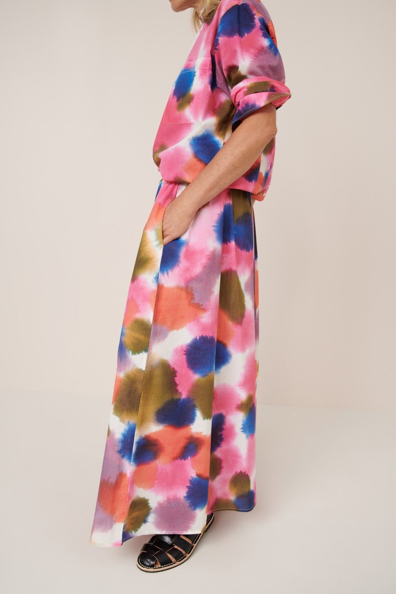 kowtow | Muse Skirt | Watercolour | Palm Boutique