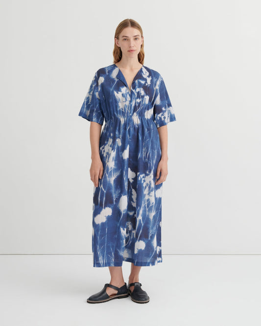 kowtow | Nigella Dress | Cyanotype Floral | Palm Boutique