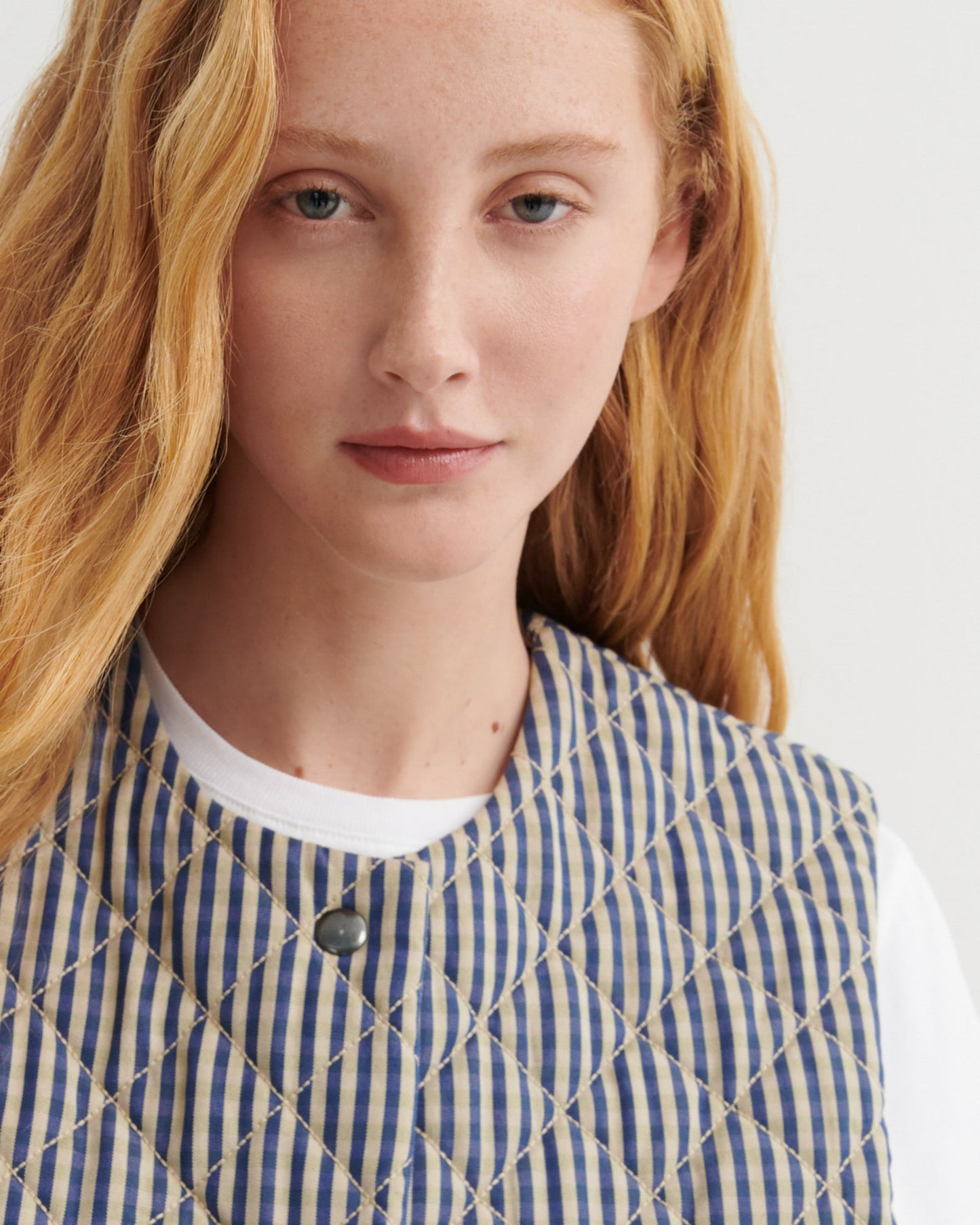 kowtow | Quilter Vest | Landscape Check | Palm Boutique