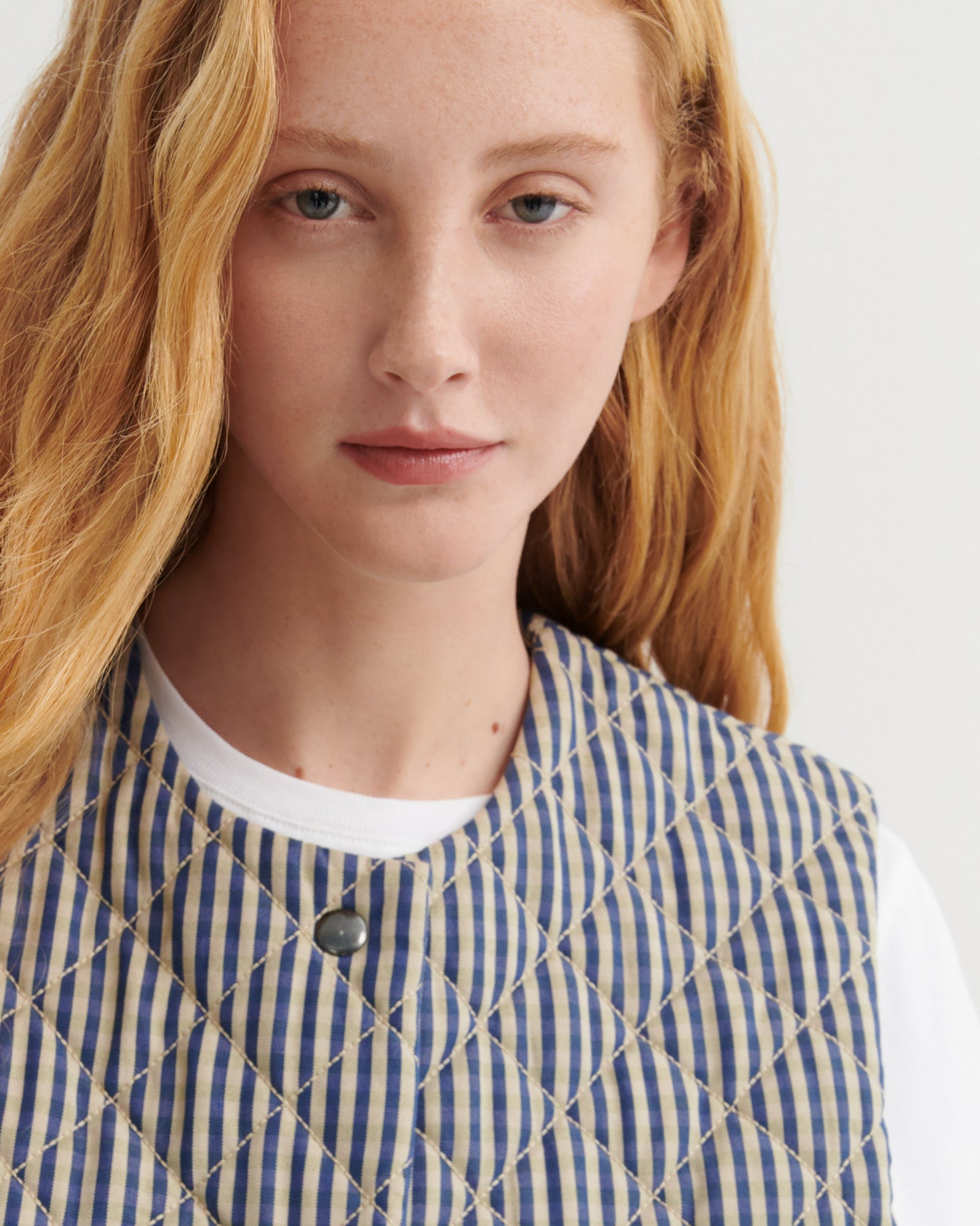 kowtow | Quilter Vest | Landscape Check | Palm Boutique