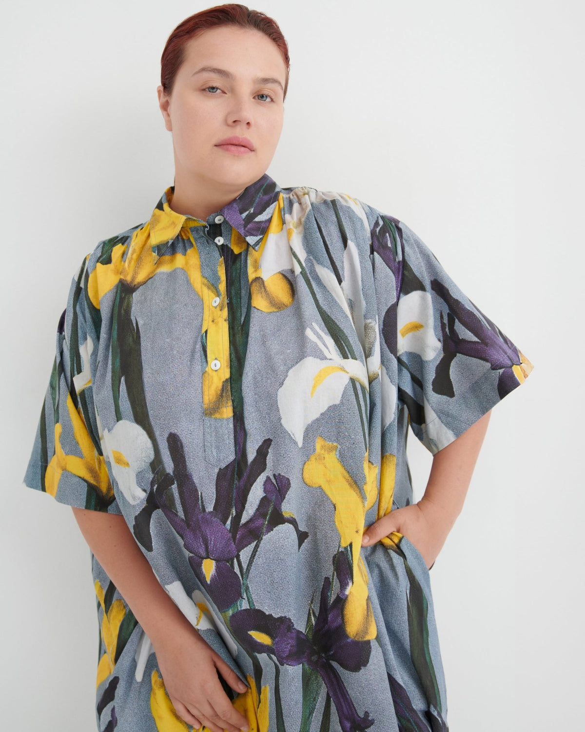 kowtow | Radiate Dress | Iris | Palm Boutique