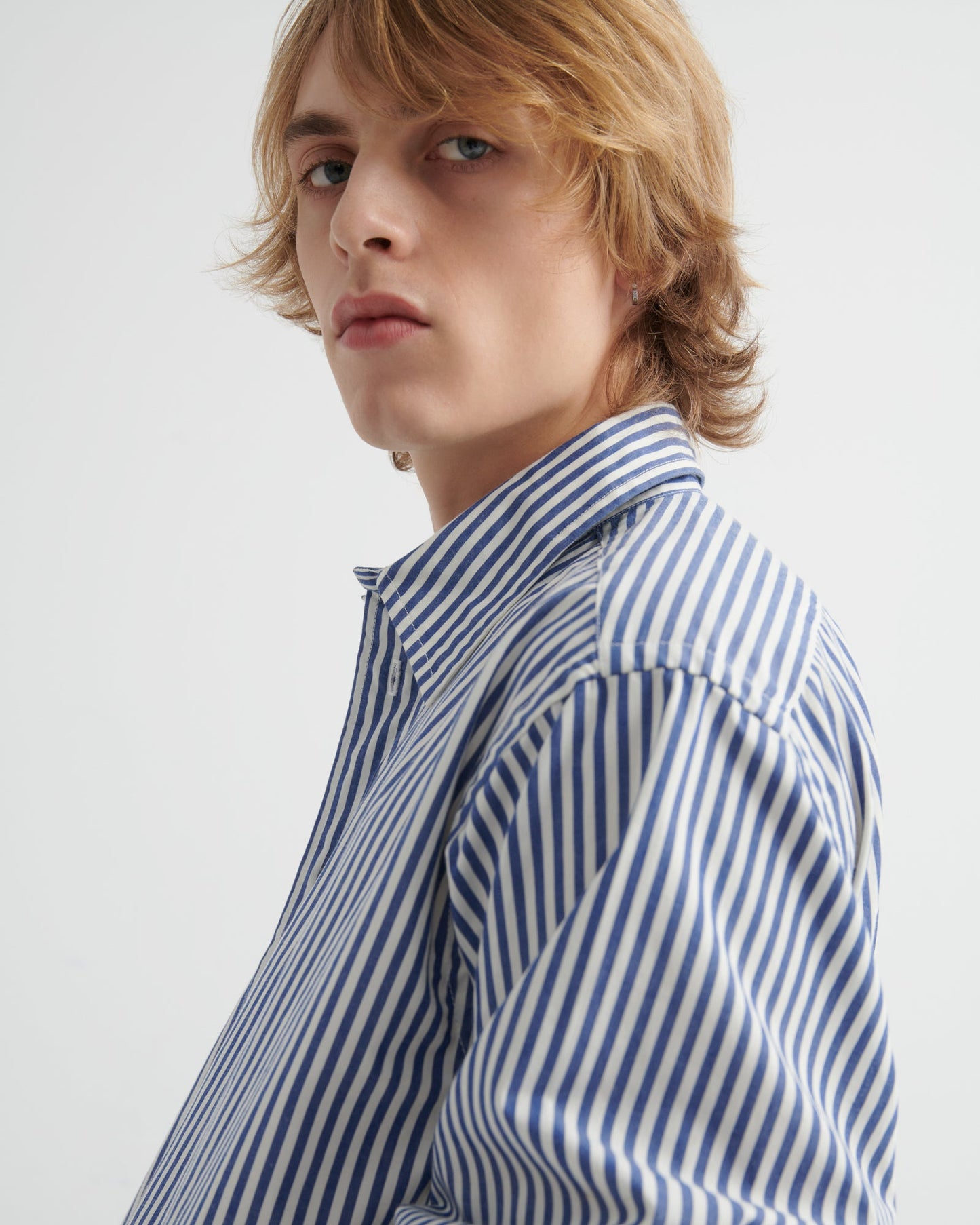 kowtow | Ralph Shirt | Workwear Stripe | Palm Boutique