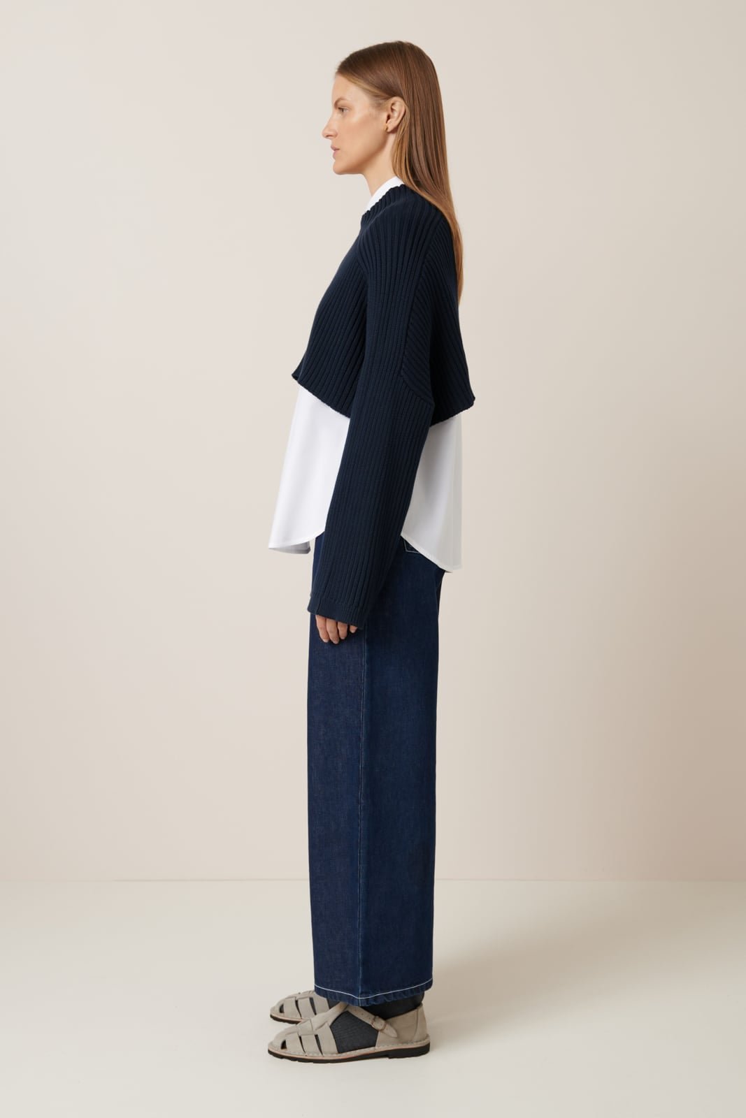 kowtow | Reed Sweater | Indigo | Palm Boutique