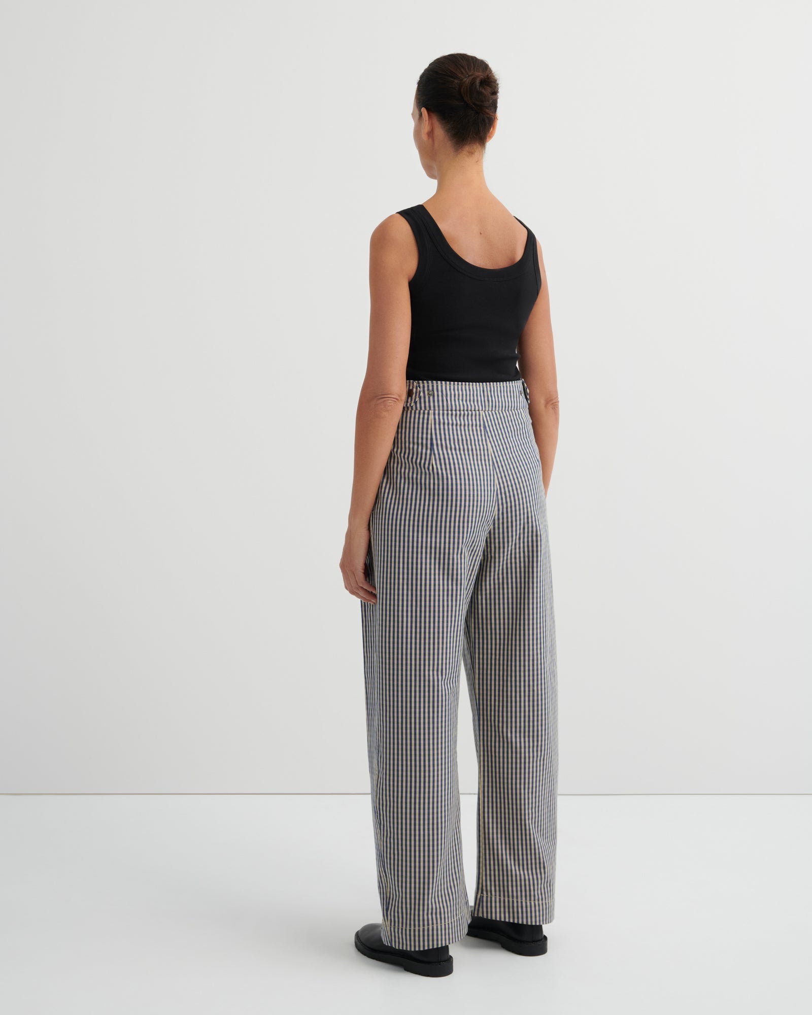kowtow | Sculpt Pant | Landscape Check | Palm Boutique