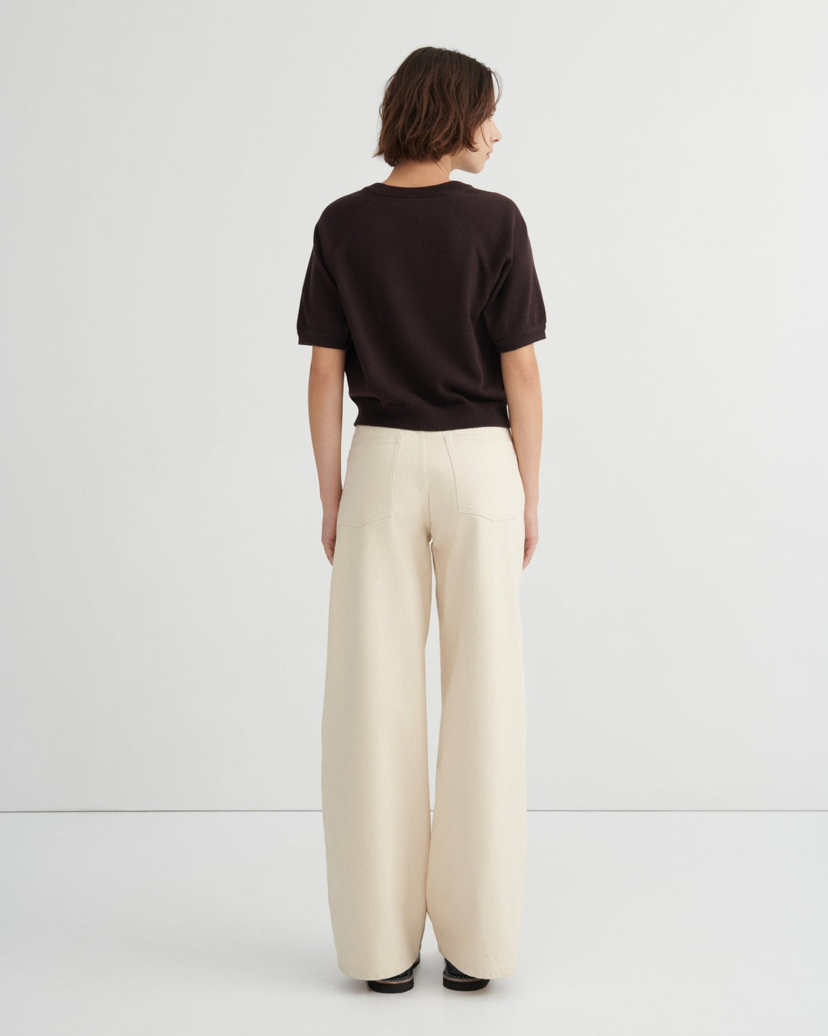 kowtow | Shoreline Tee | Sable | Palm Boutique