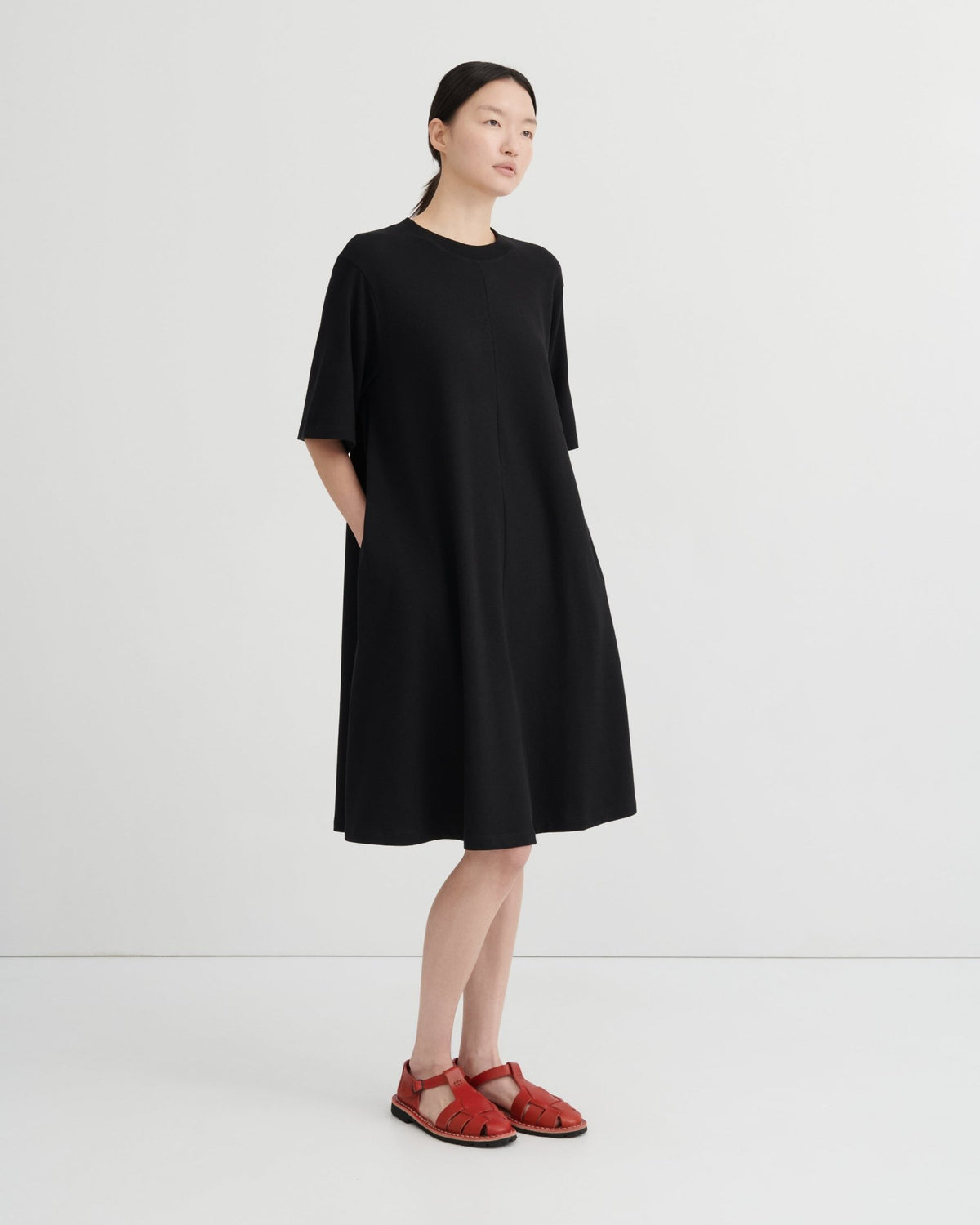 kowtow | Silhouette Dress | Black | Palm Boutique
