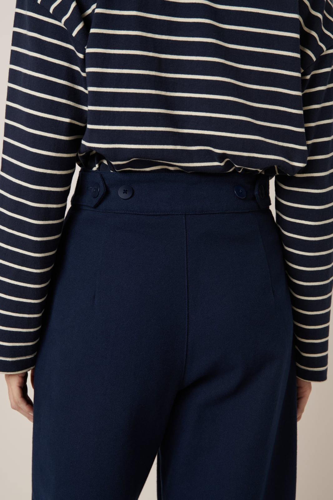kowtow | Silhouette Pant | Evening Navy | Palm Boutique