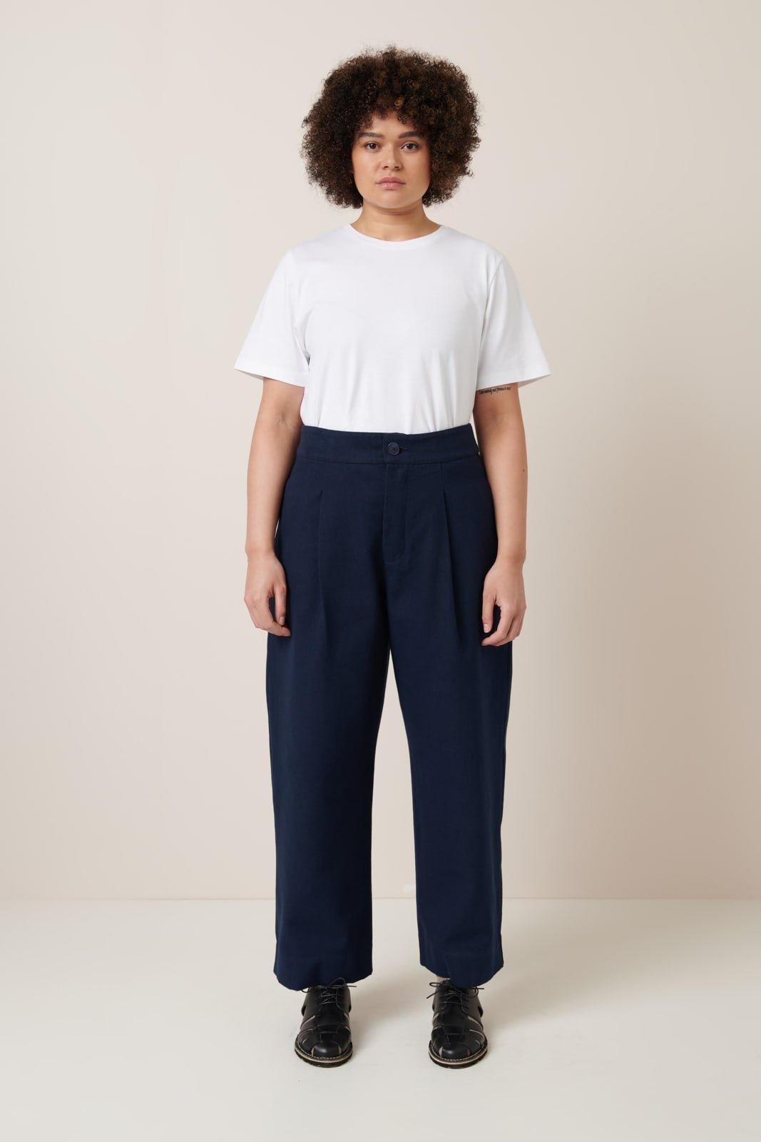 kowtow | Silhouette Pant | Evening Navy | Palm Boutique
