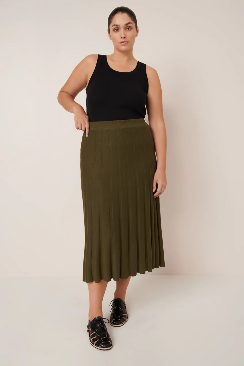 kowtow | Sunray Skirt | Ivy | Palm Boutique