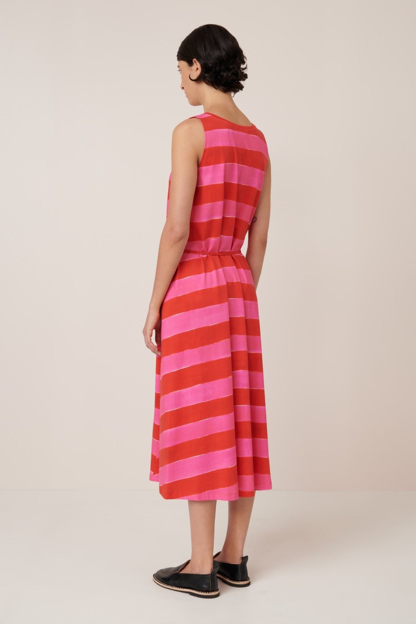 kowtow | Tank Swing Dress | Painted Stripe | Palm Boutique
