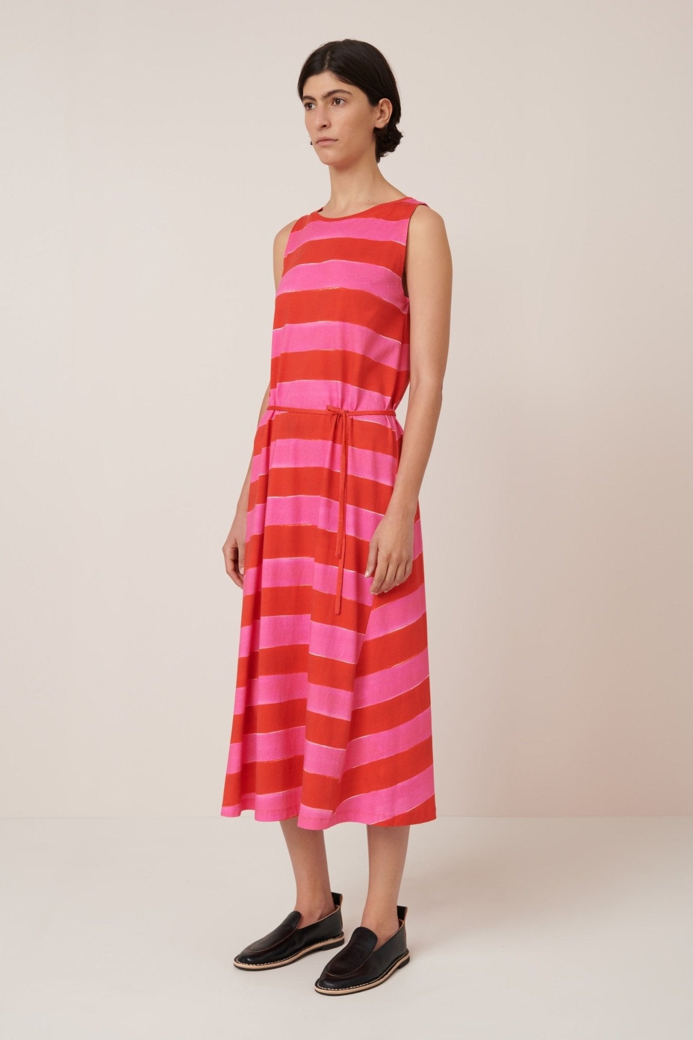 kowtow | Tank Swing Dress | Painted Stripe | Palm Boutique