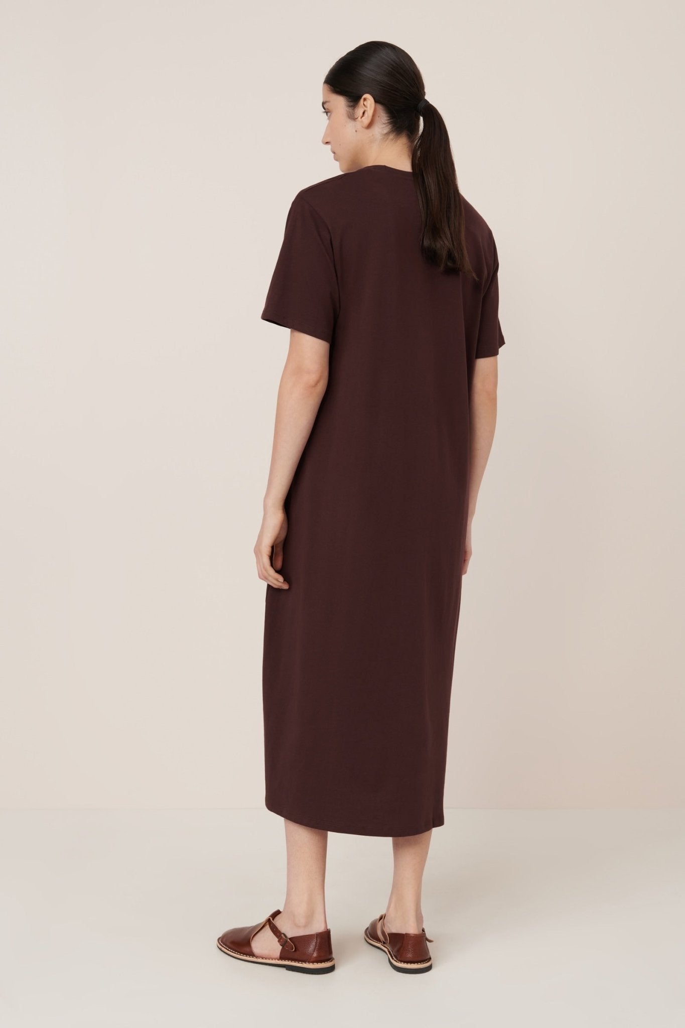 kowtow | Tee Dress | Mahogany | Palm Boutique