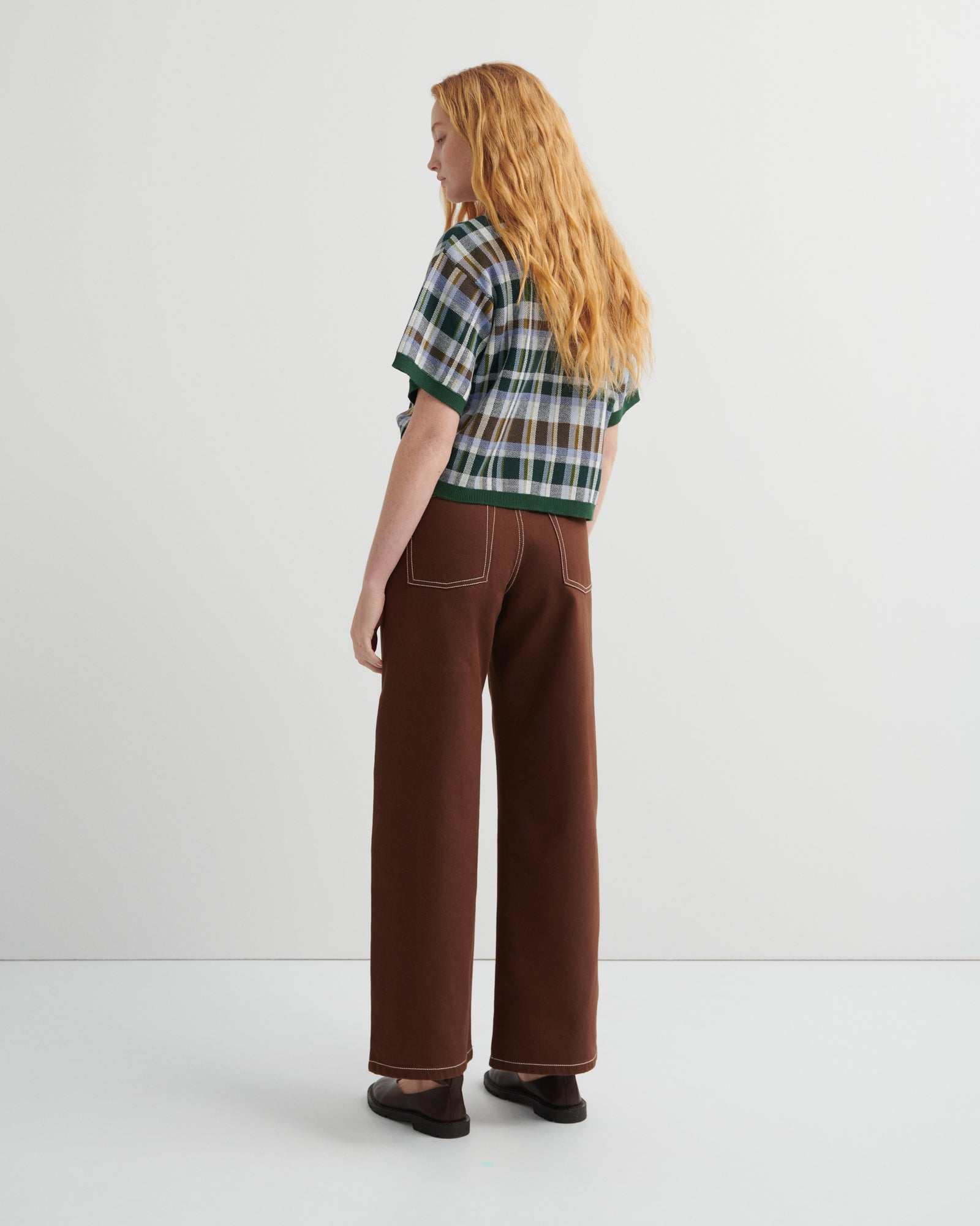kowtow | Unity Jeans | Brown Denim | Palm Boutique