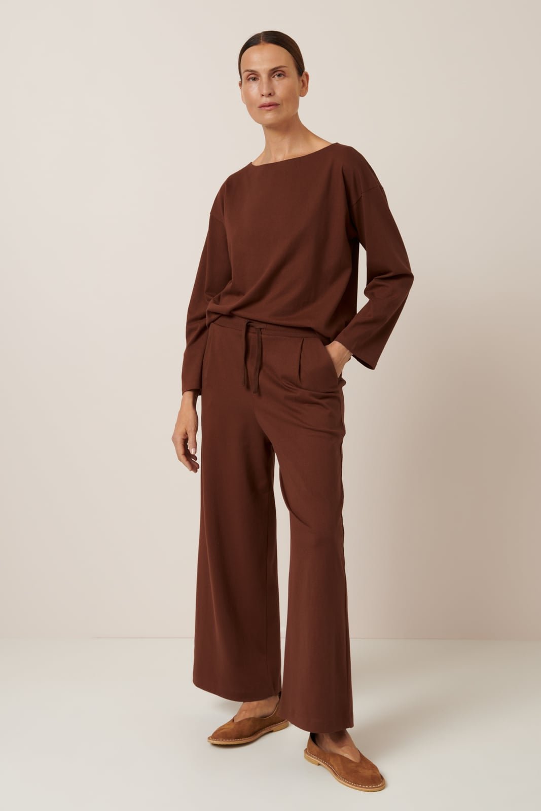 kowtow | Wide Leg Pant | Sequoia | Palm Boutique