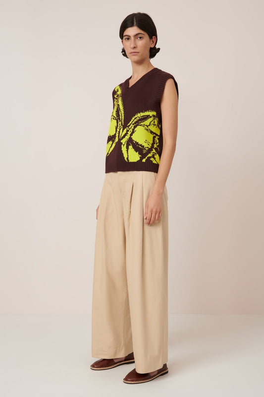 kowtow | Wingspan Vest | Mahogany | Palm Boutique