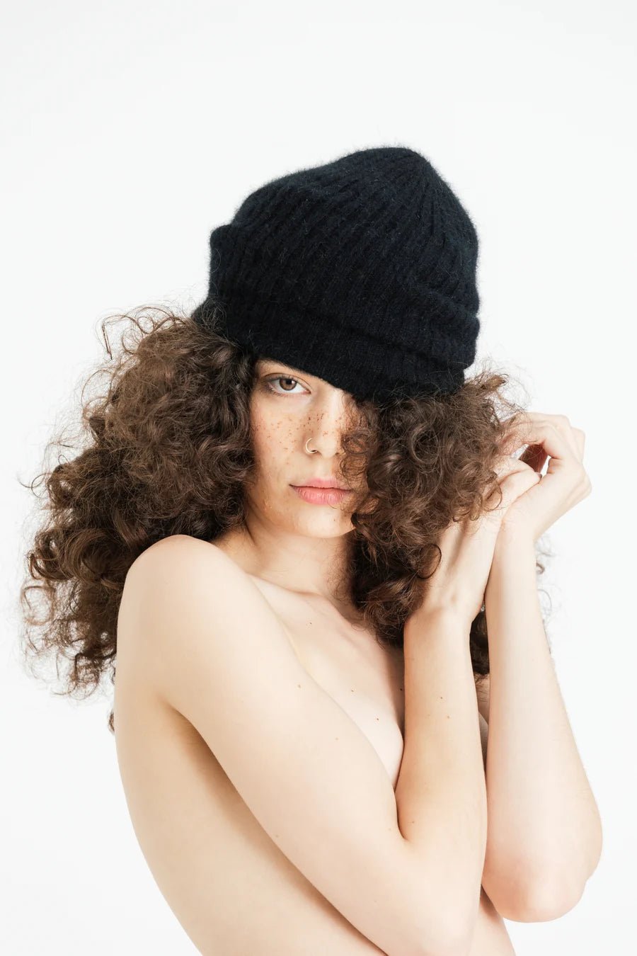 Lela Jacobs | U Beanie | Black | Palm Boutique
