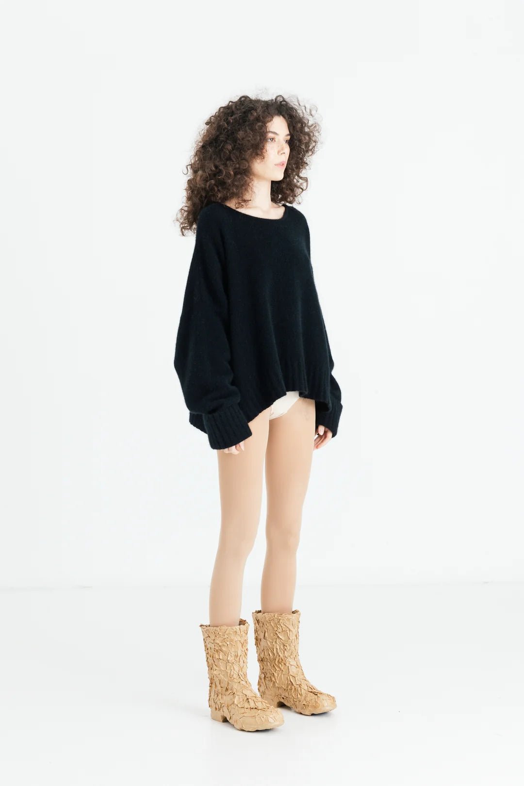 Lela Jacobs | U CROP | BLK | Palm Boutique