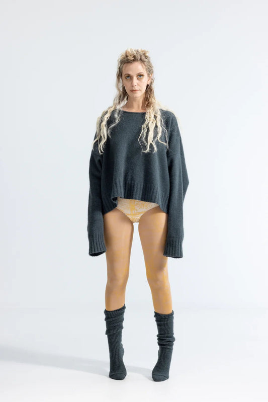 Lela Jacobs | U Crop | Midnight | Palm Boutique