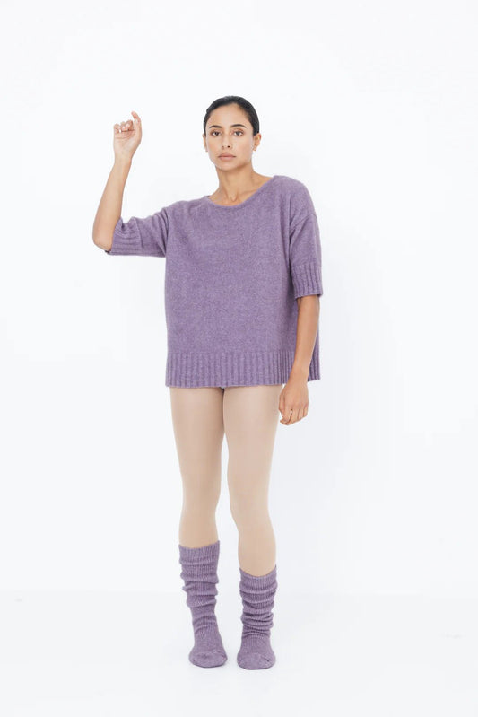 Lela Jacobs | U t-shirt | Lavender | Palm Boutique