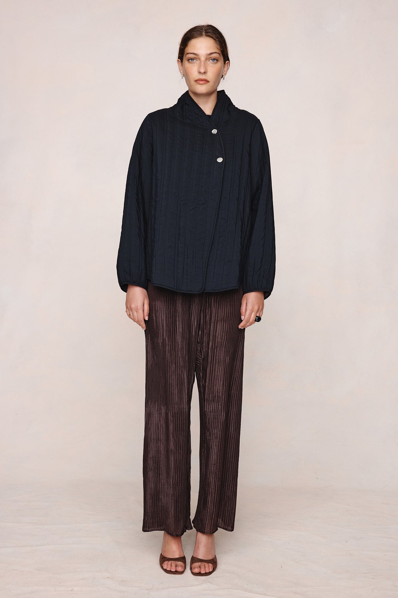 Marle | Agnes Jacket | Black/Tapenade | Palm Boutique