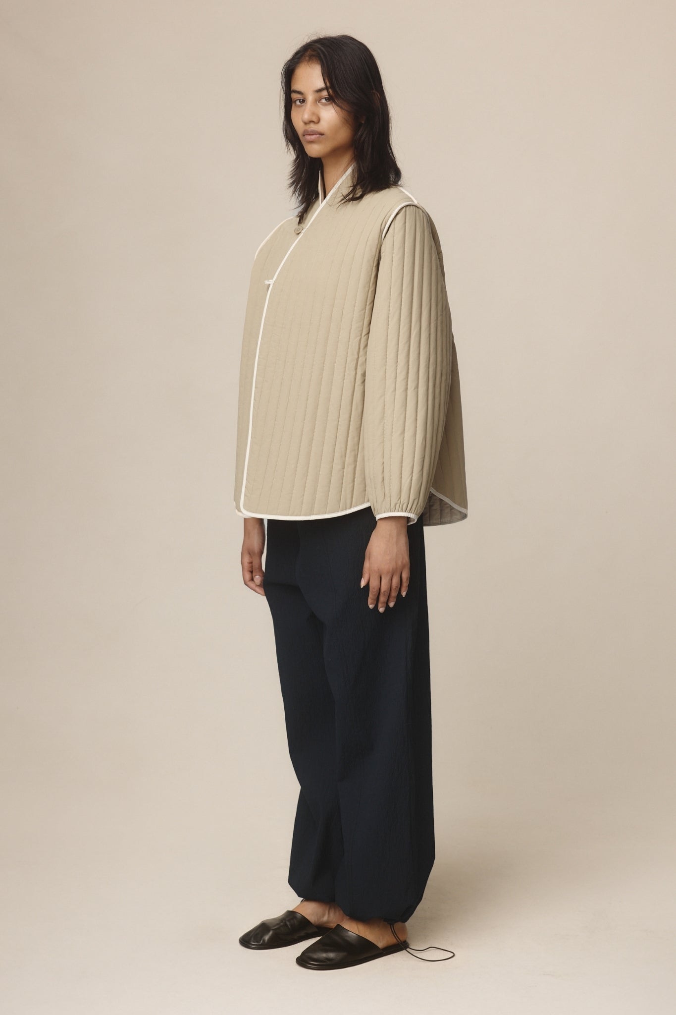 Marle | Agnes Jacket | Putty | Palm Boutique