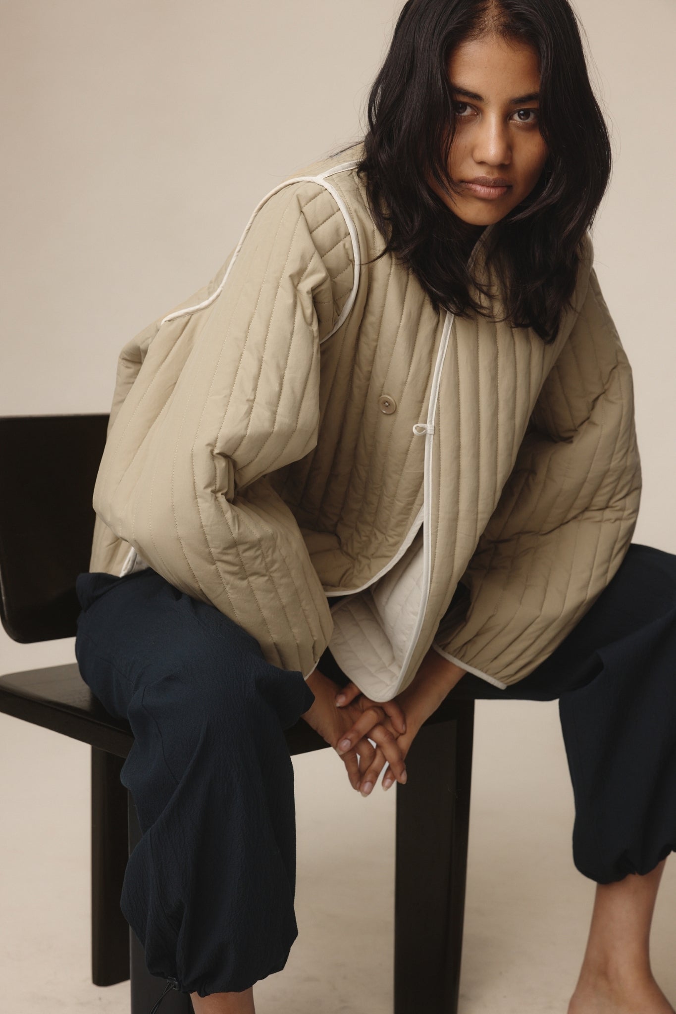 Marle | Agnes Jacket | Putty | Palm Boutique