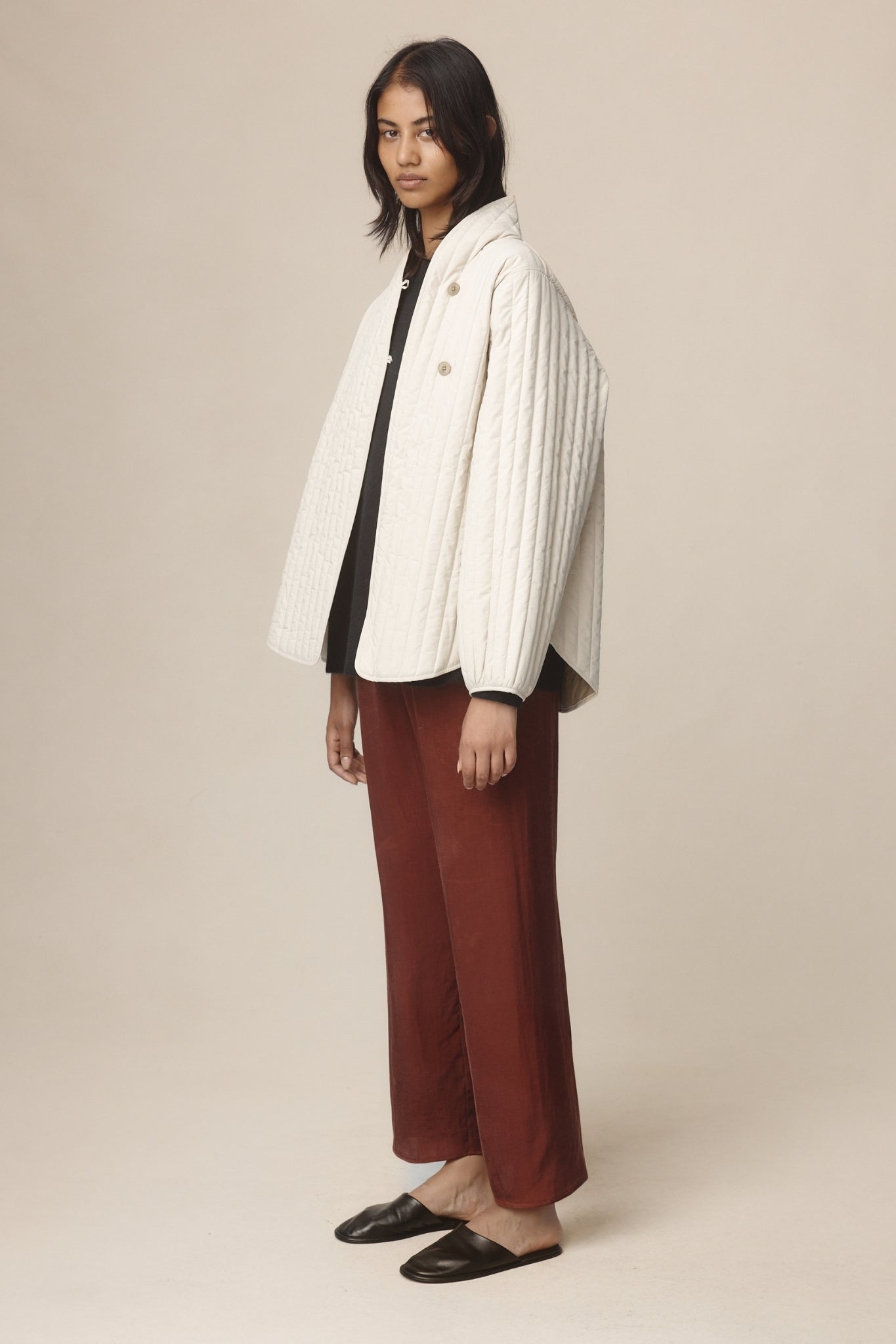 Marle | Agnes Jacket | Putty | Palm Boutique