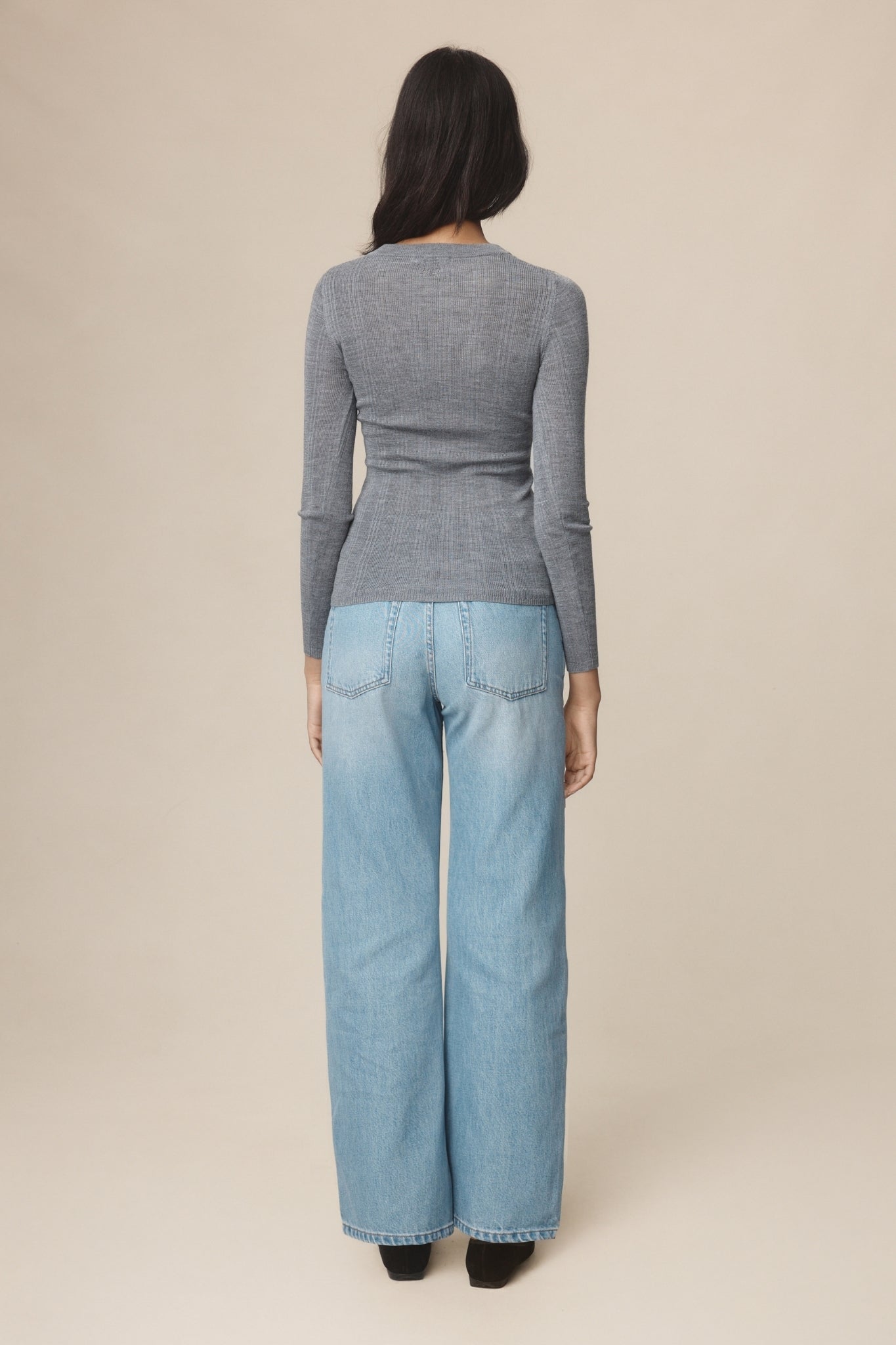 Marle | Ana Top | Soft Charcoal | Palm Boutique