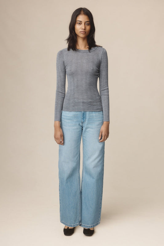 Marle | Ana Top | Soft Charcoal | Palm Boutique