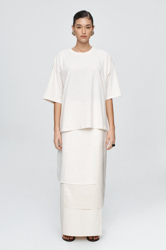 Marle | Austin Tee | Oat Marle | Palm Boutique