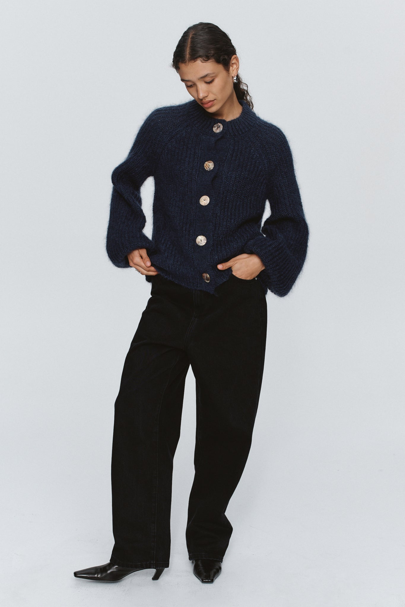 Marle | Cait Cardigan | Navy | Palm Boutique