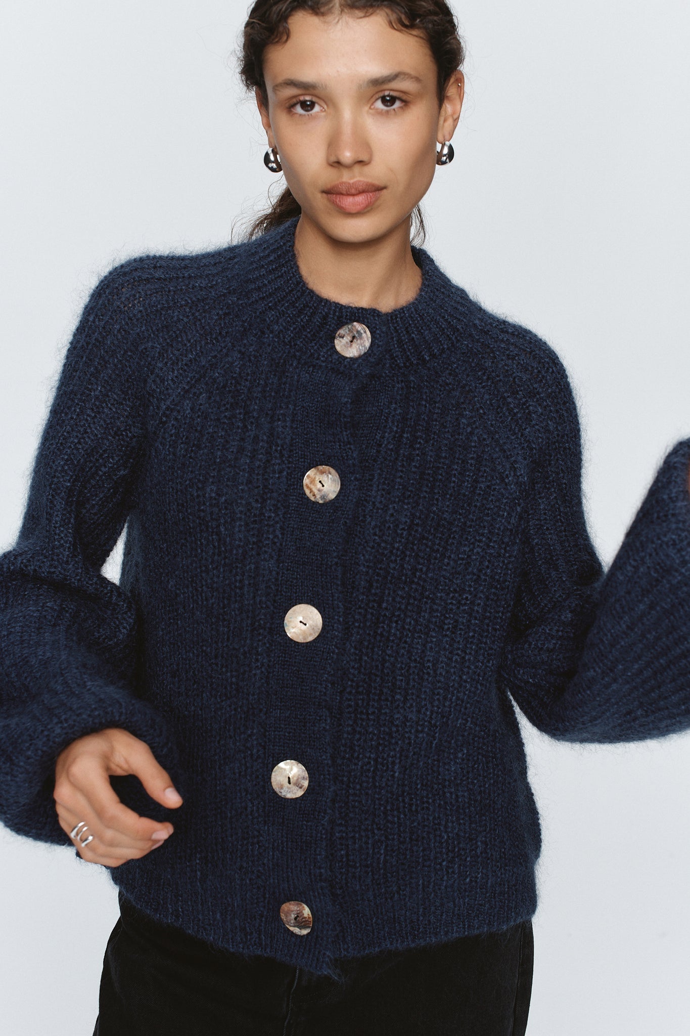 Marle | Cait Cardigan | Navy | Palm Boutique