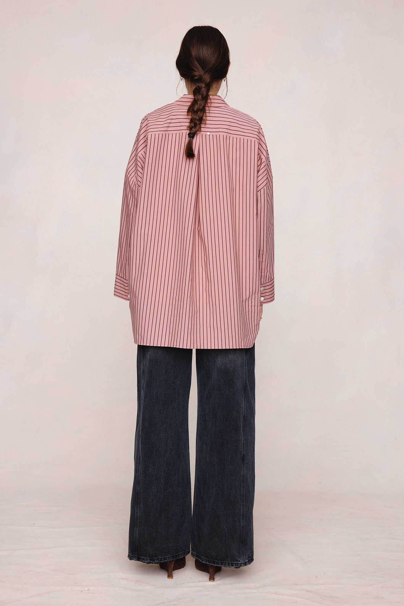 Marle | Edie Shirt | Rosewood Stripe | Palm Boutique