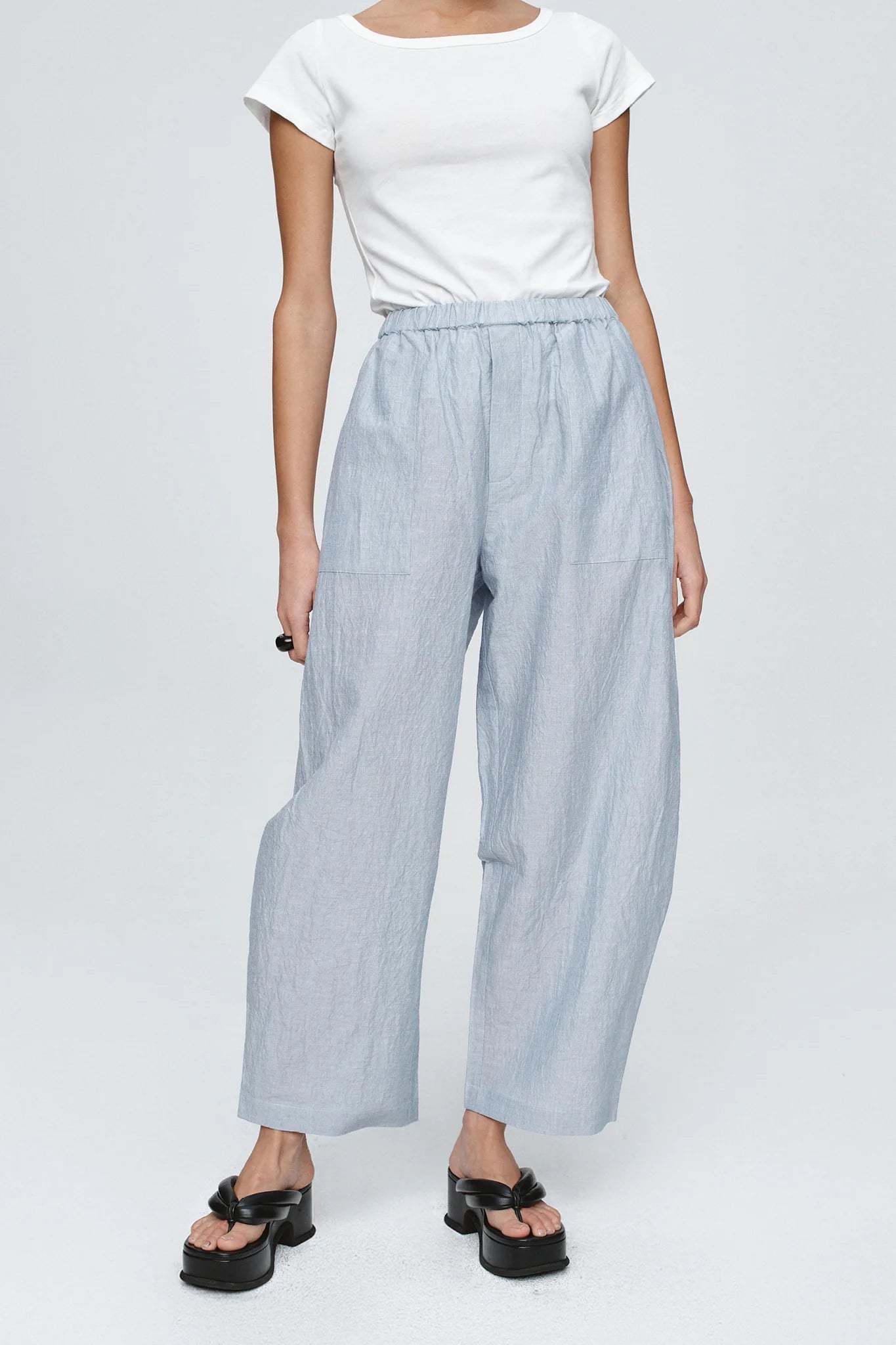 Marle | Ellidy Pant | Bleu Stripe | Palm Boutique