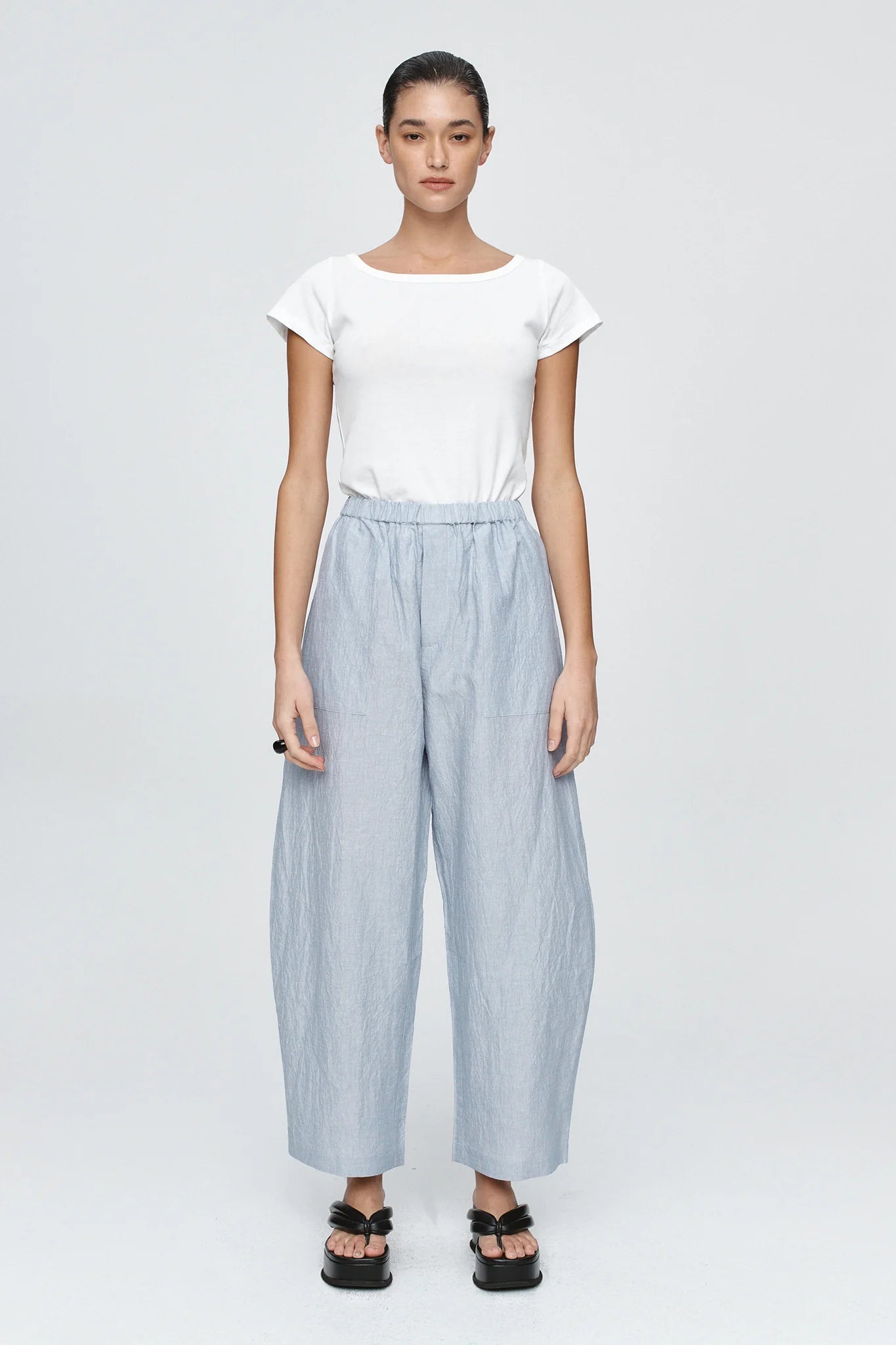 Marle | Ellidy Pant | Bleu Stripe | Palm Boutique