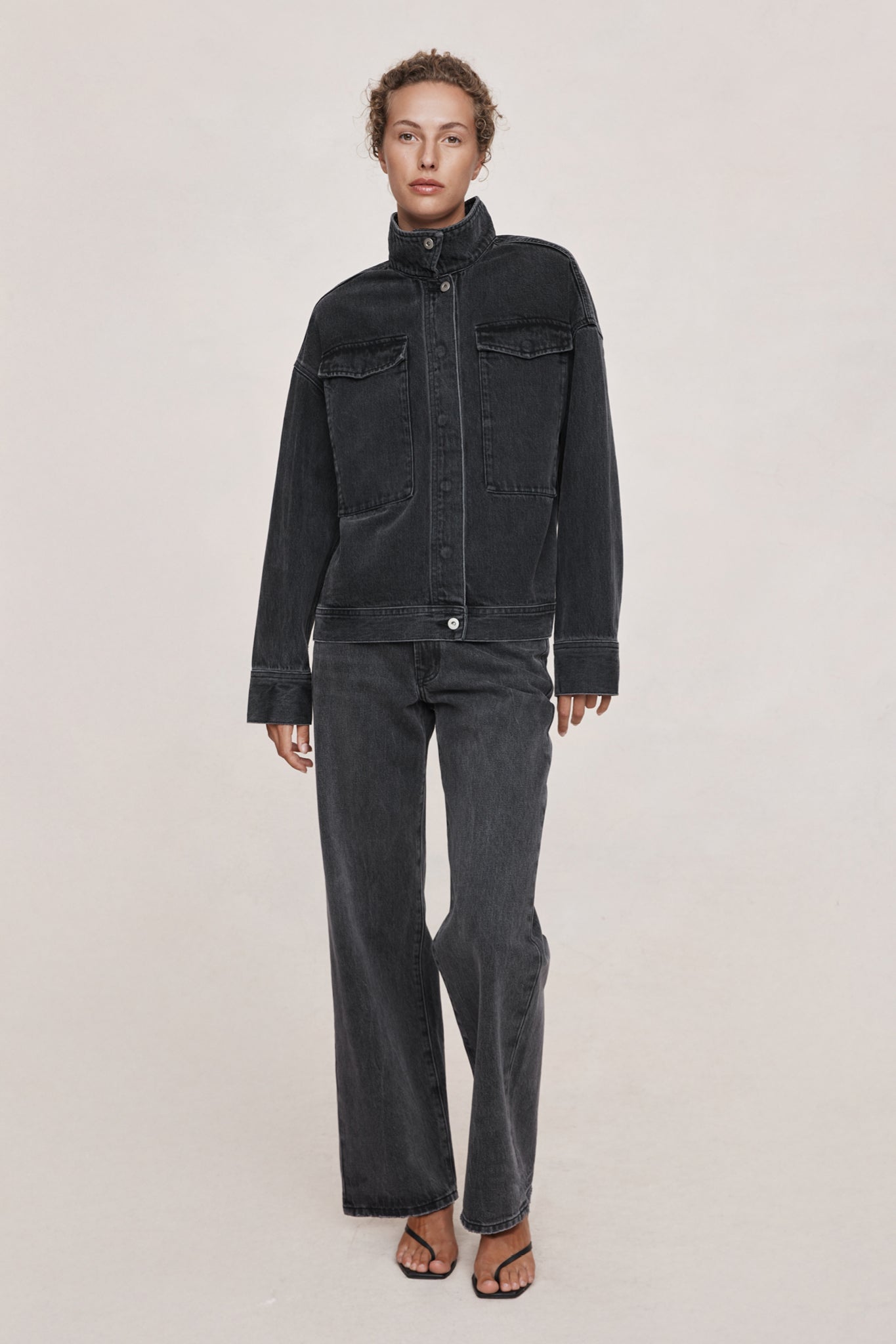 Marle | Farrin Jacket | Faded Black | Palm Boutique