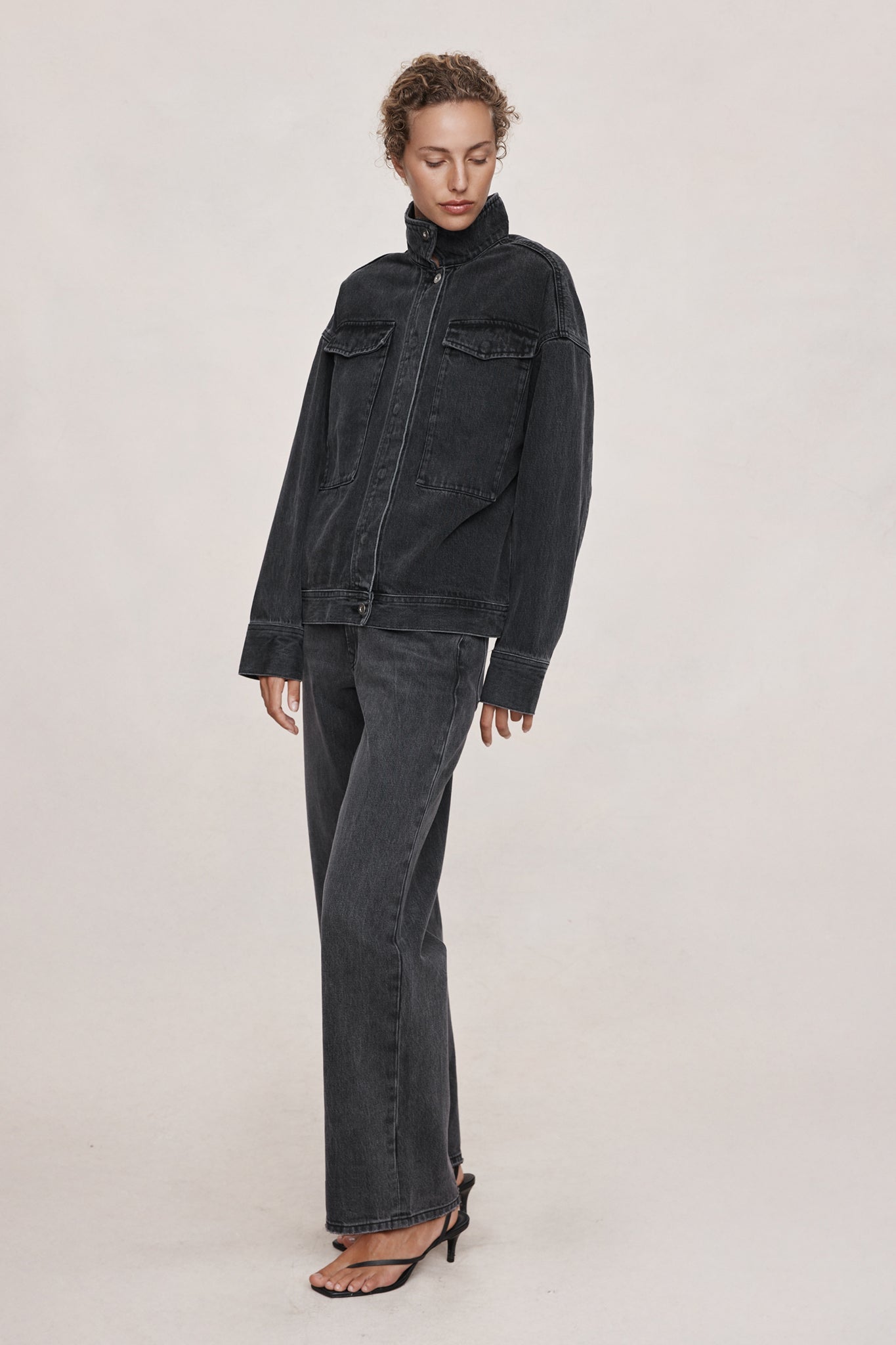 Marle | Farrin Jacket | Faded Black | Palm Boutique