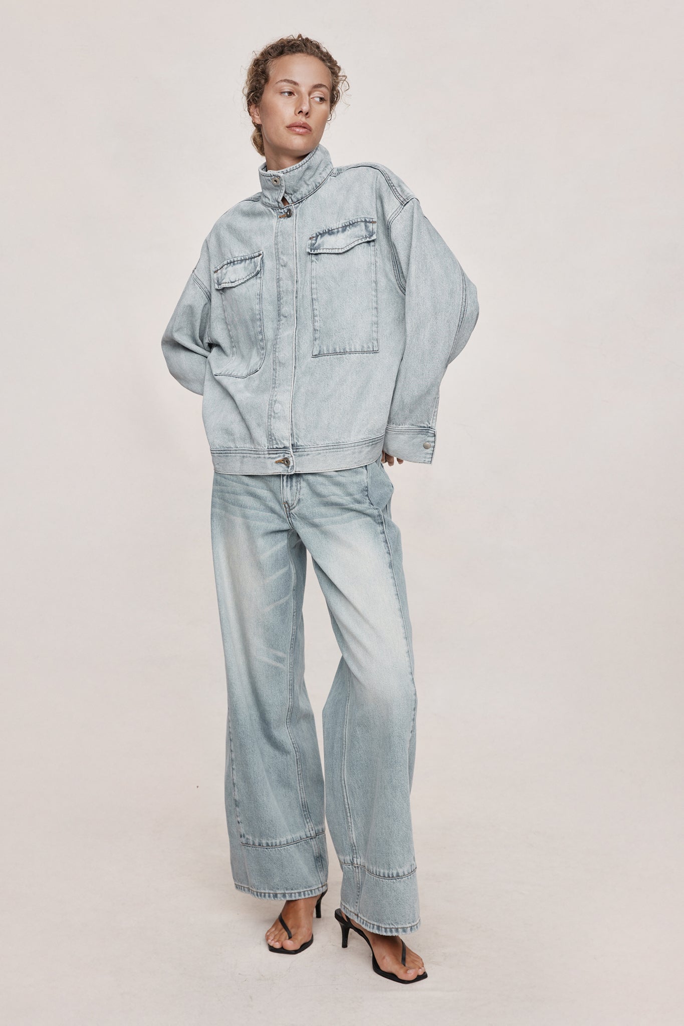 Marle | Farrin Jacket | Faded Blue | Palm Boutique