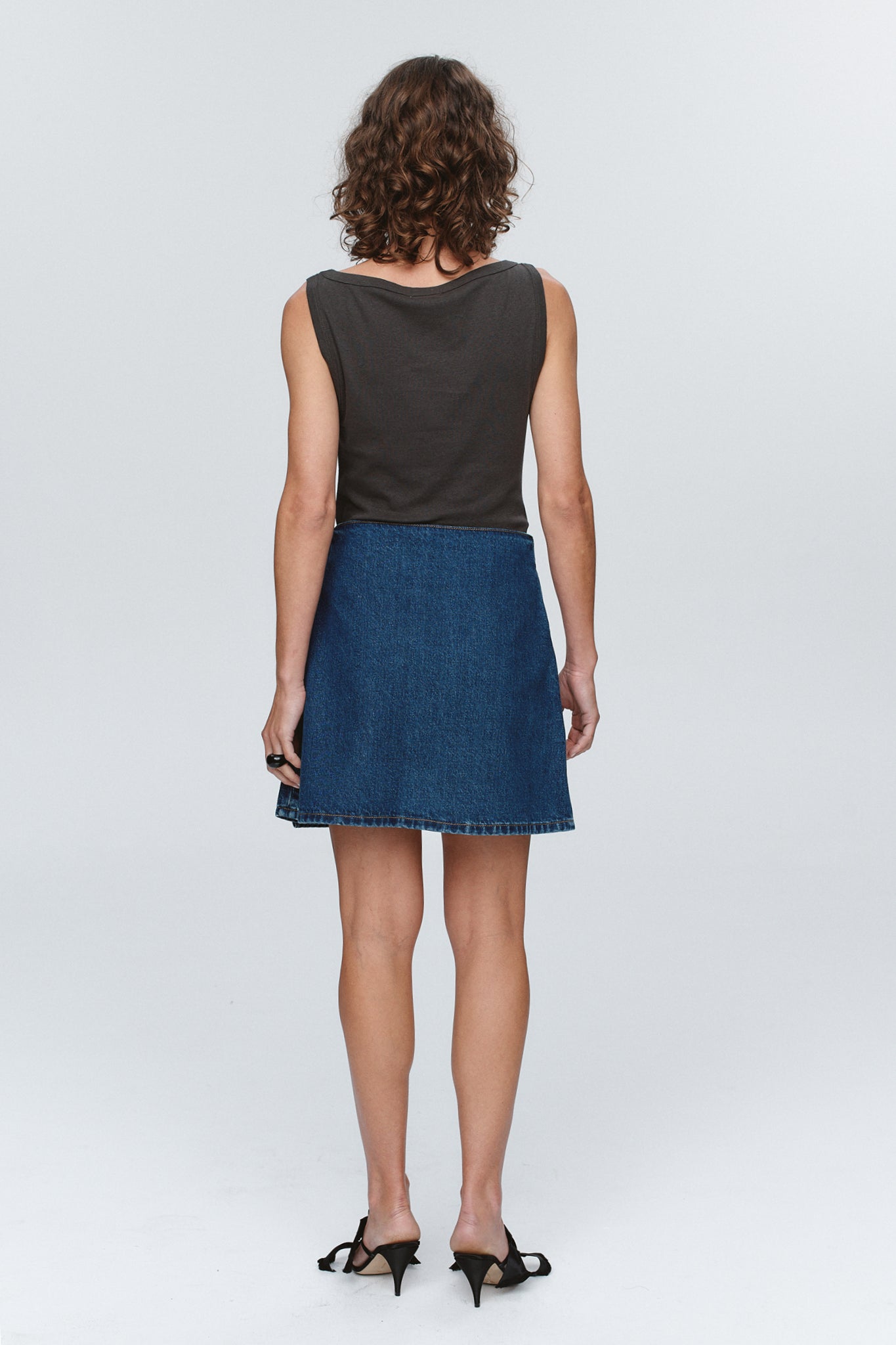 Marle | Finn Skirt | Washed Indigo | Palm Boutique
