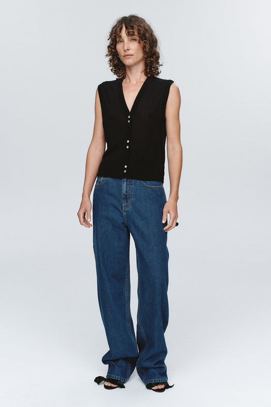 Marle | Foundations Vest | Black | Palm Boutique