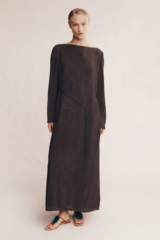 Marle | Honey Dress | Chocolate | Palm Boutique