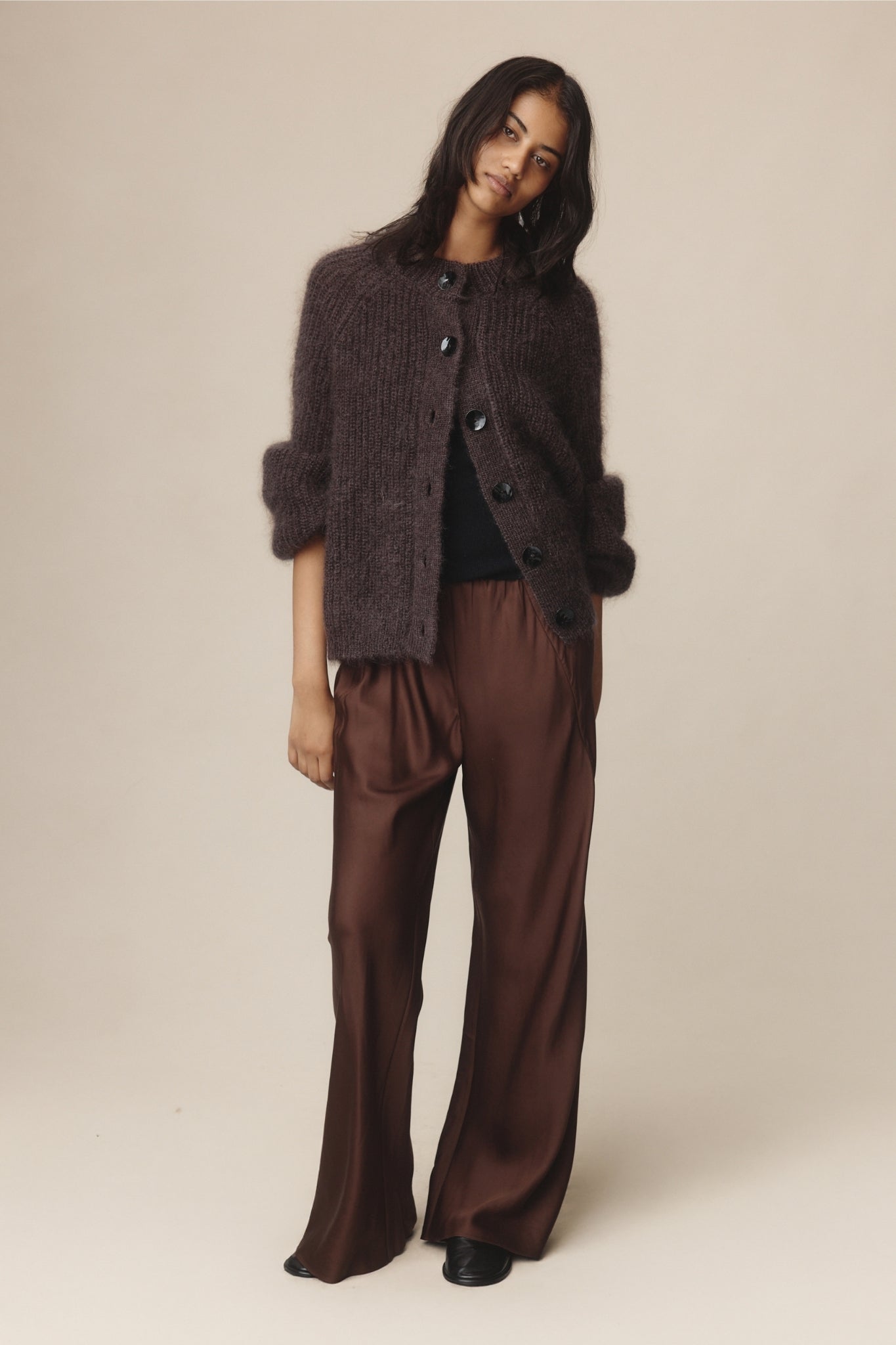 Marle | Jasper Cardigan | Tapenade | Palm Boutique