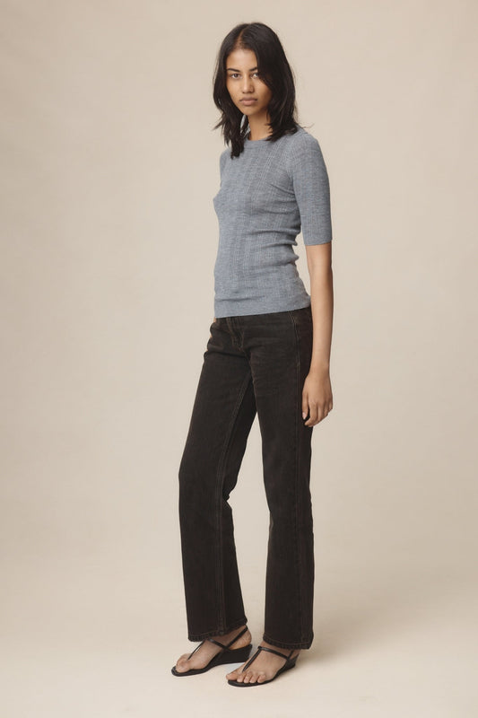 Marle | Layla Tee | Soft Charcoal | Palm Boutique