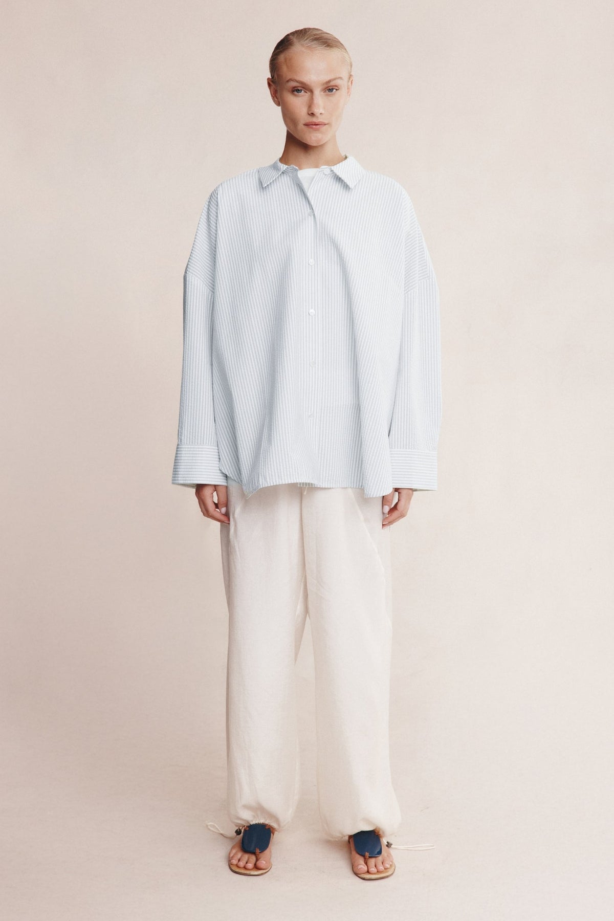 Marle | Mella Shirt | Mist | Palm Boutique