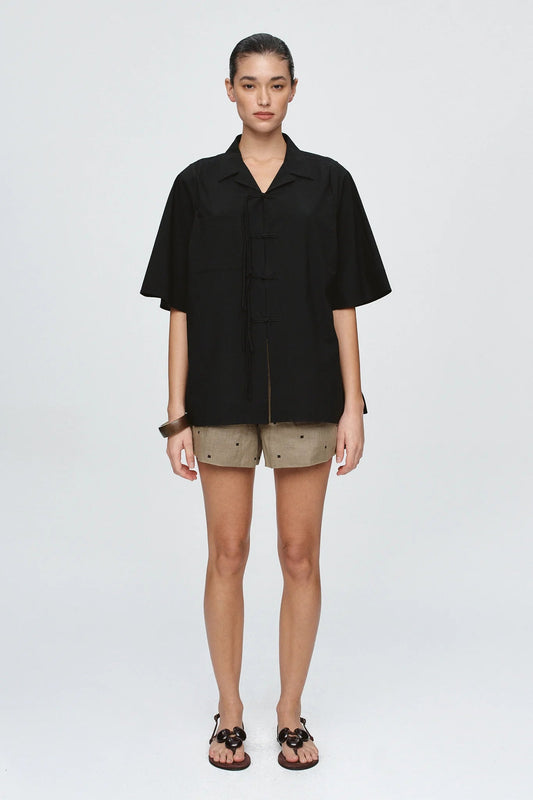 Marle | Mira Shirt | Black | Palm Boutique